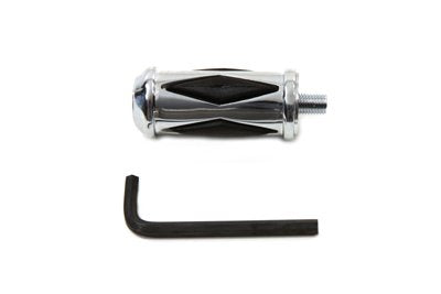 V-Twin 21-0260 - Shifter Footpeg Chrome Diamond Shape