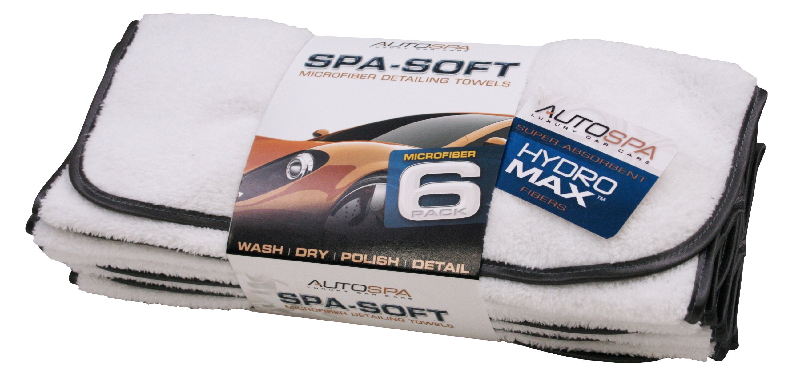 Autospa 45625As Spa-Soft Microfiber Towel