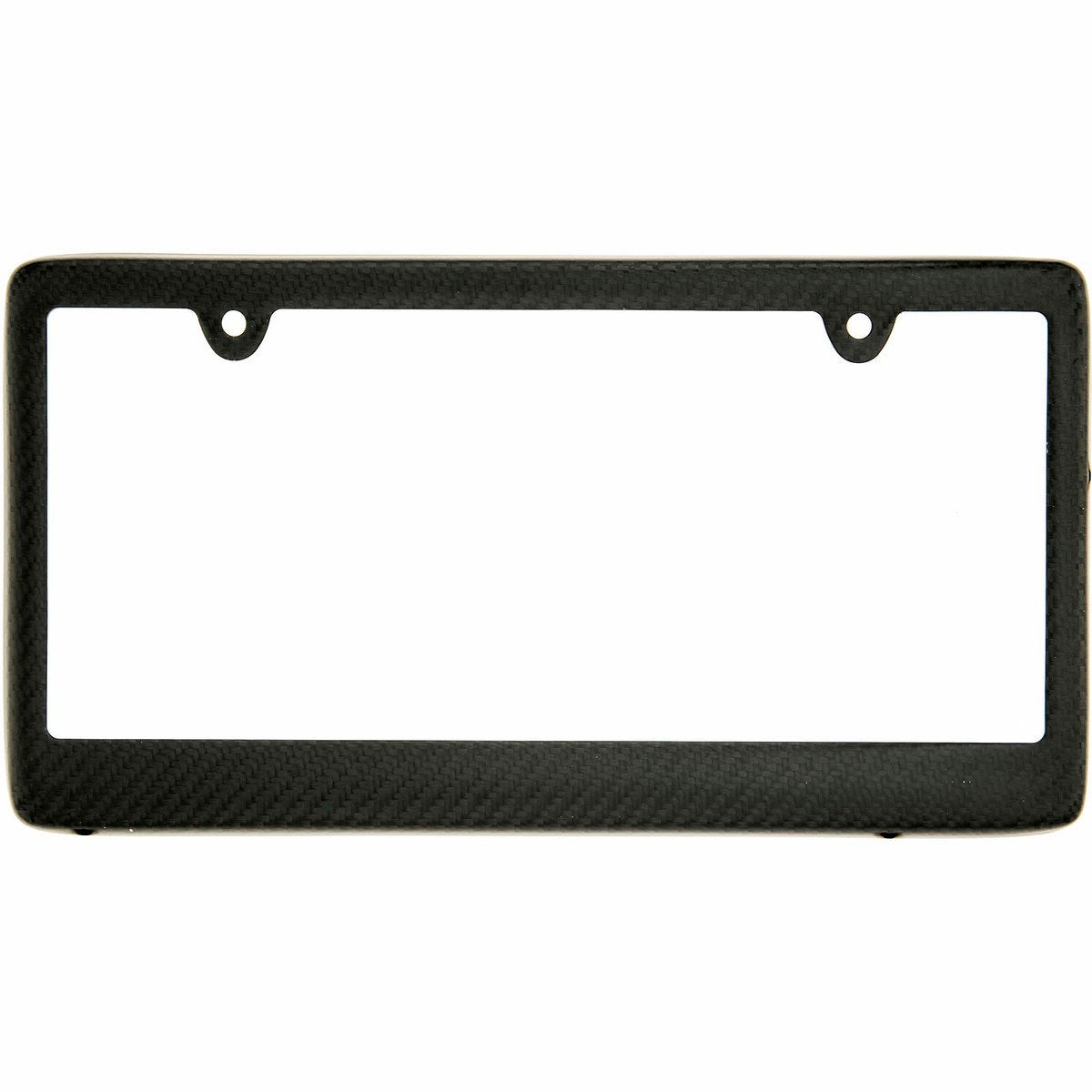Blvd-Lpf Obey Your Luxury Real 100% Matte Black Carbon Fiber License Plate Frame Tag Cover Ff