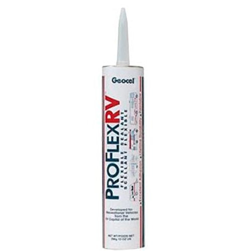 Rv Trailer Camper Sealants Proflex Rv Flexible Sealant Clear 10 Oz. Geocel Quantity 3
