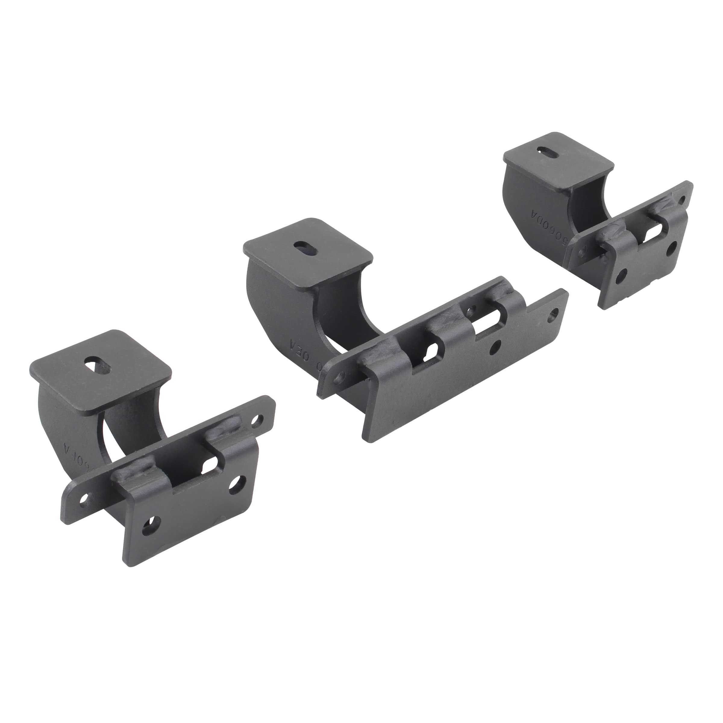 Go Rhino D64506Btk Dominator Xtreme D1 D2 D6 Dss Dt Side Steps - Mounting Brackets Only For Jeep 18-24 Wrangler