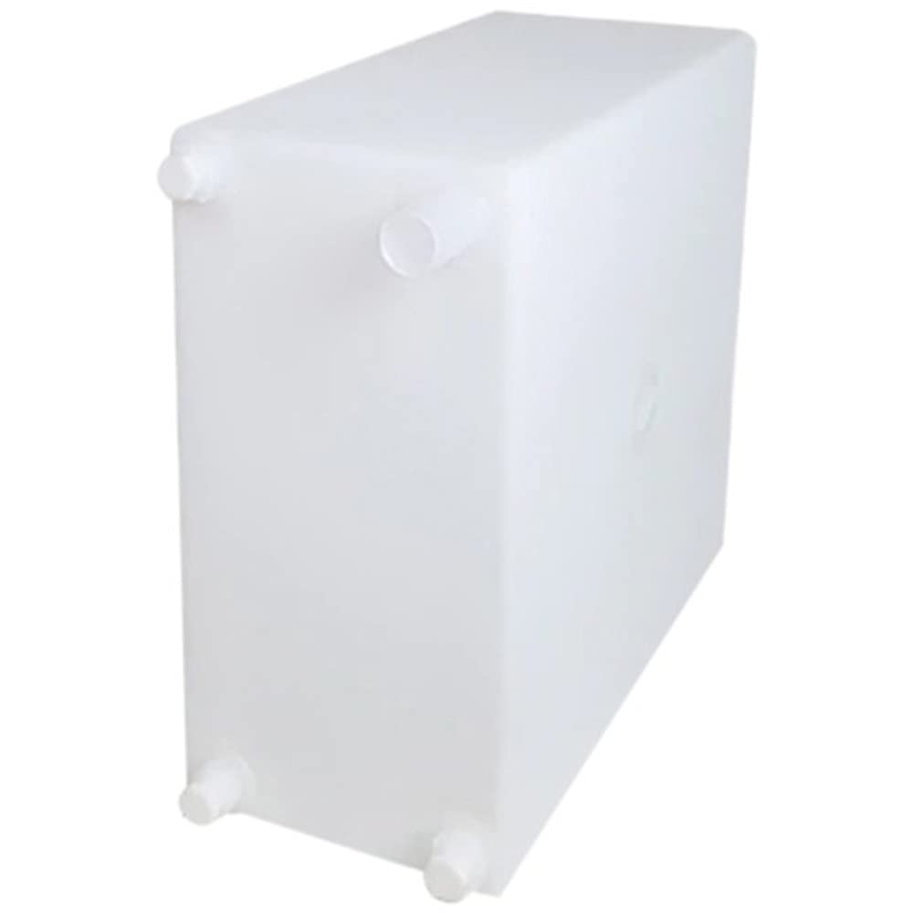 Icon 12729 Fresh Water Tank, Wt2465, 18X16X8, 10 Gal., W/ 1/2 Fittings