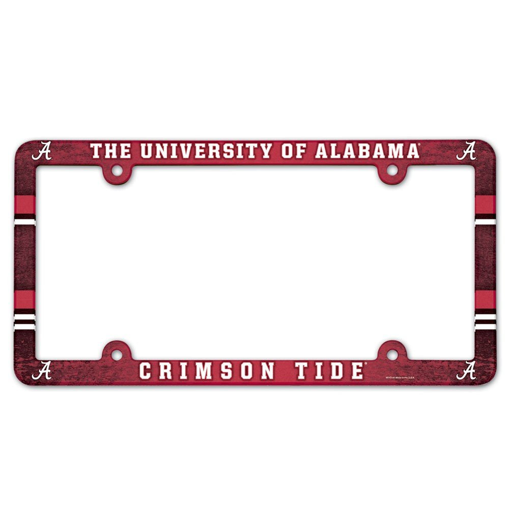 Wincraft Ncaa University Of Alabama Lic Plate Frame Full Color