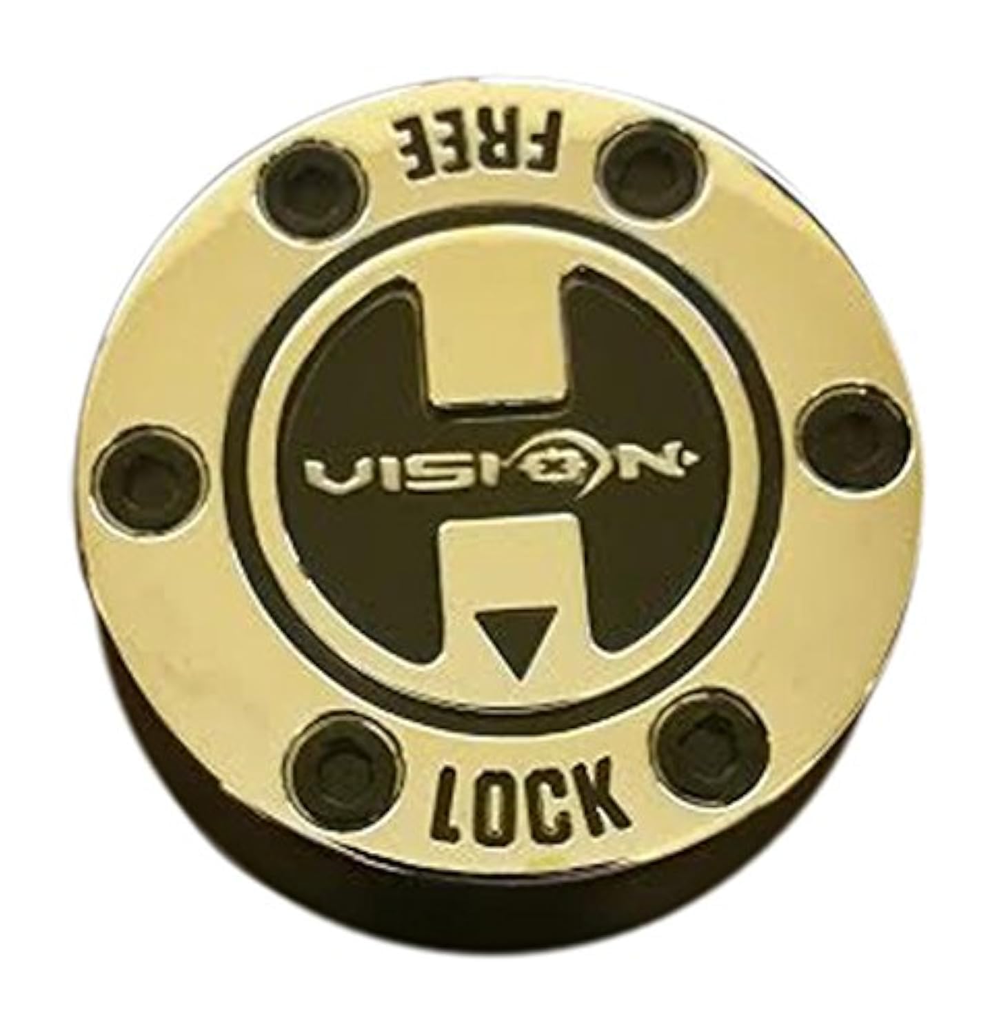 Vision Free Lock Atv C393A 393-A-Cap Lg1010-52 Chrome Wheel Center Cap