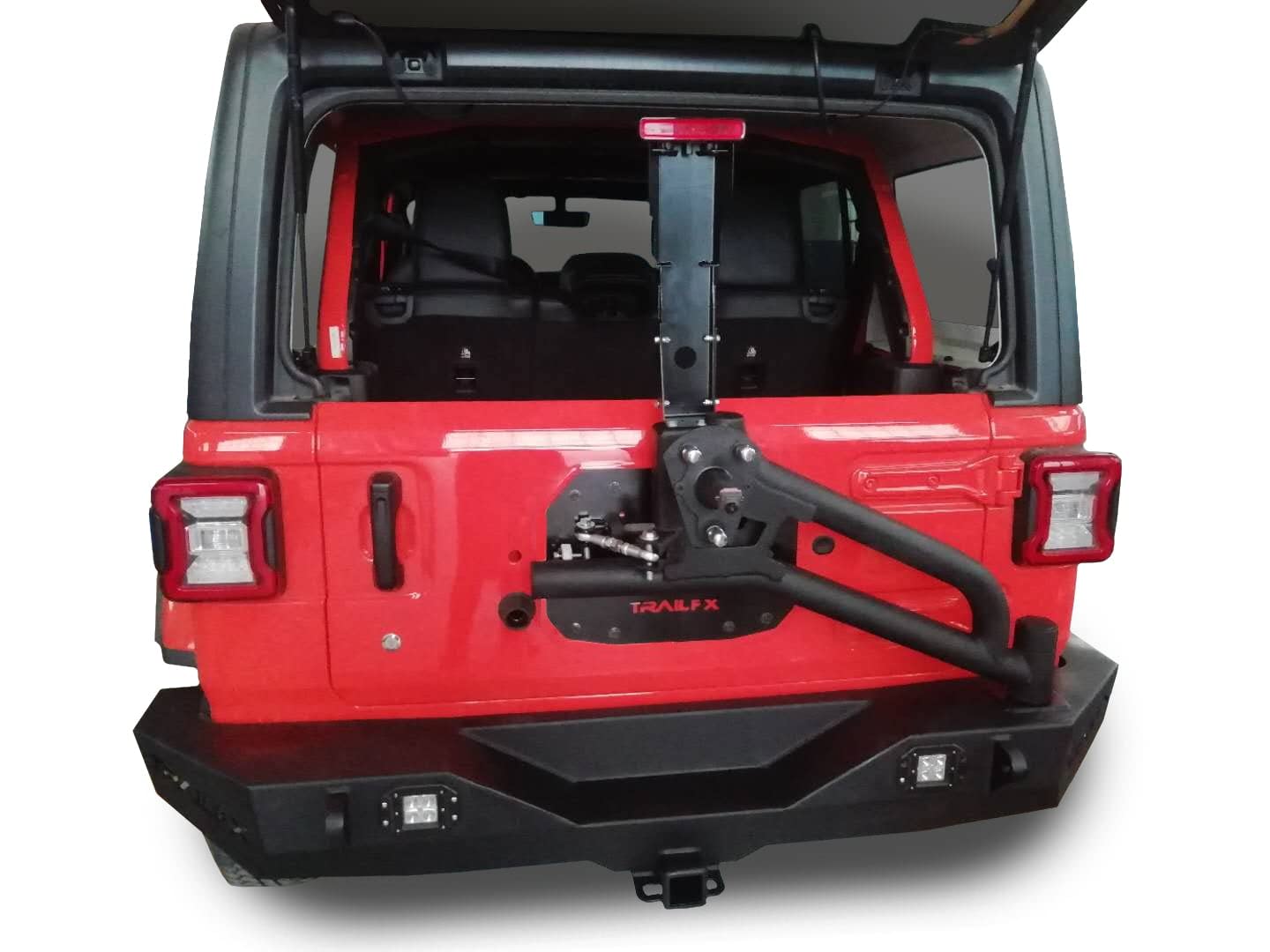 Trail Fx Bed Liners Jeep Jl Rear Bumper With Tire Carrier/Non-Sensor