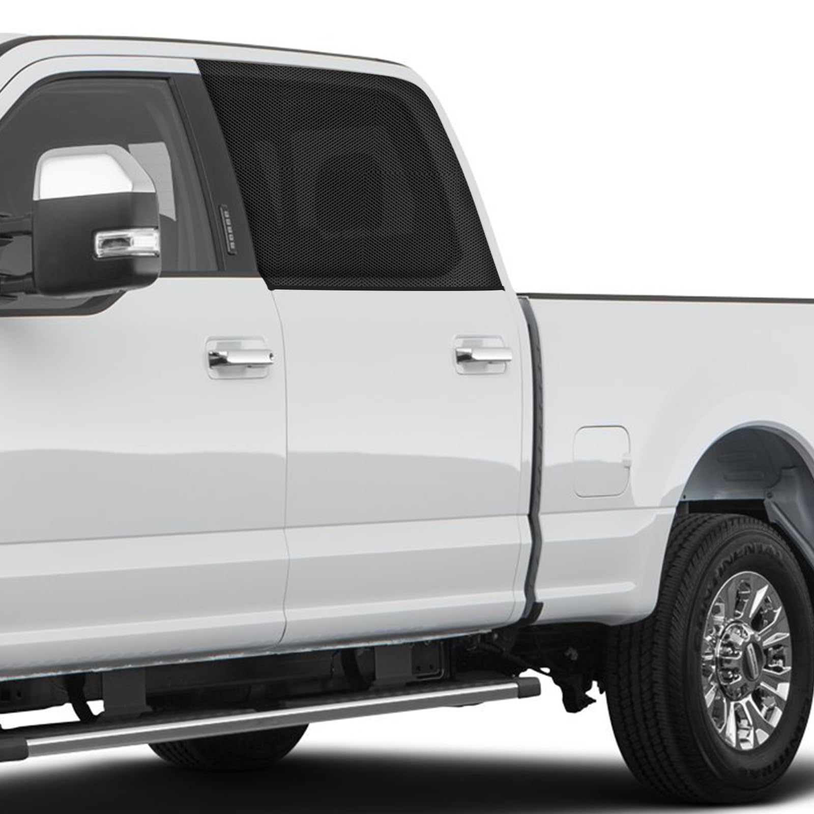 Pemotech Car Window Shades For Baby, 2 Pack Breathable Mesh Side Car Window Sun Shade, Uv Protection Car Window Covers, Fit Large Suv, Pickup, Truck, Minivan (31.5X47.2)