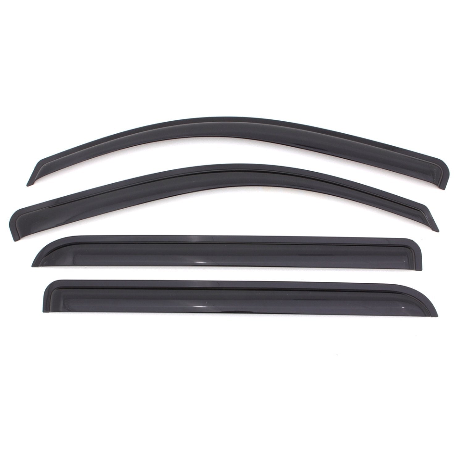 Auto Ventshade [Avs] Outside Mount Ventvisor / Window Deflectors | Fits 2010 - 2013 Mazda 3 Sedan, 4 Pcs. | Smoke - 94257