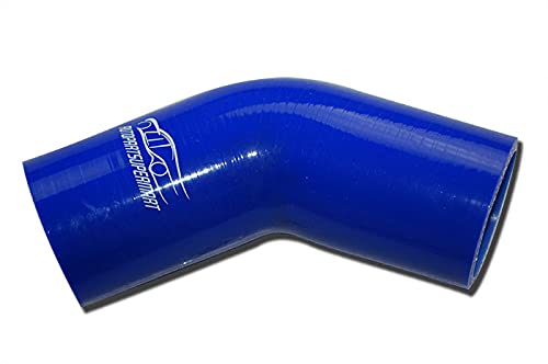 4-Ply Silicone 45 Degree Elbow Connector Joiner Turbo Hose Pipe 50Mm 2 1.97 (1-31/32)