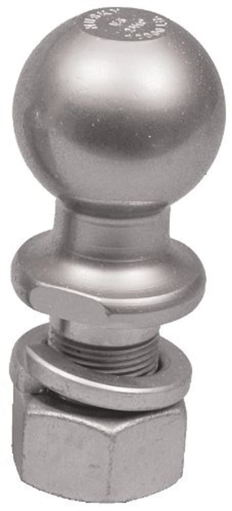 Husky Towing 34918 2 X 1 X 2-1/8 Chrome Solid Steel Trailer Hitch Ball