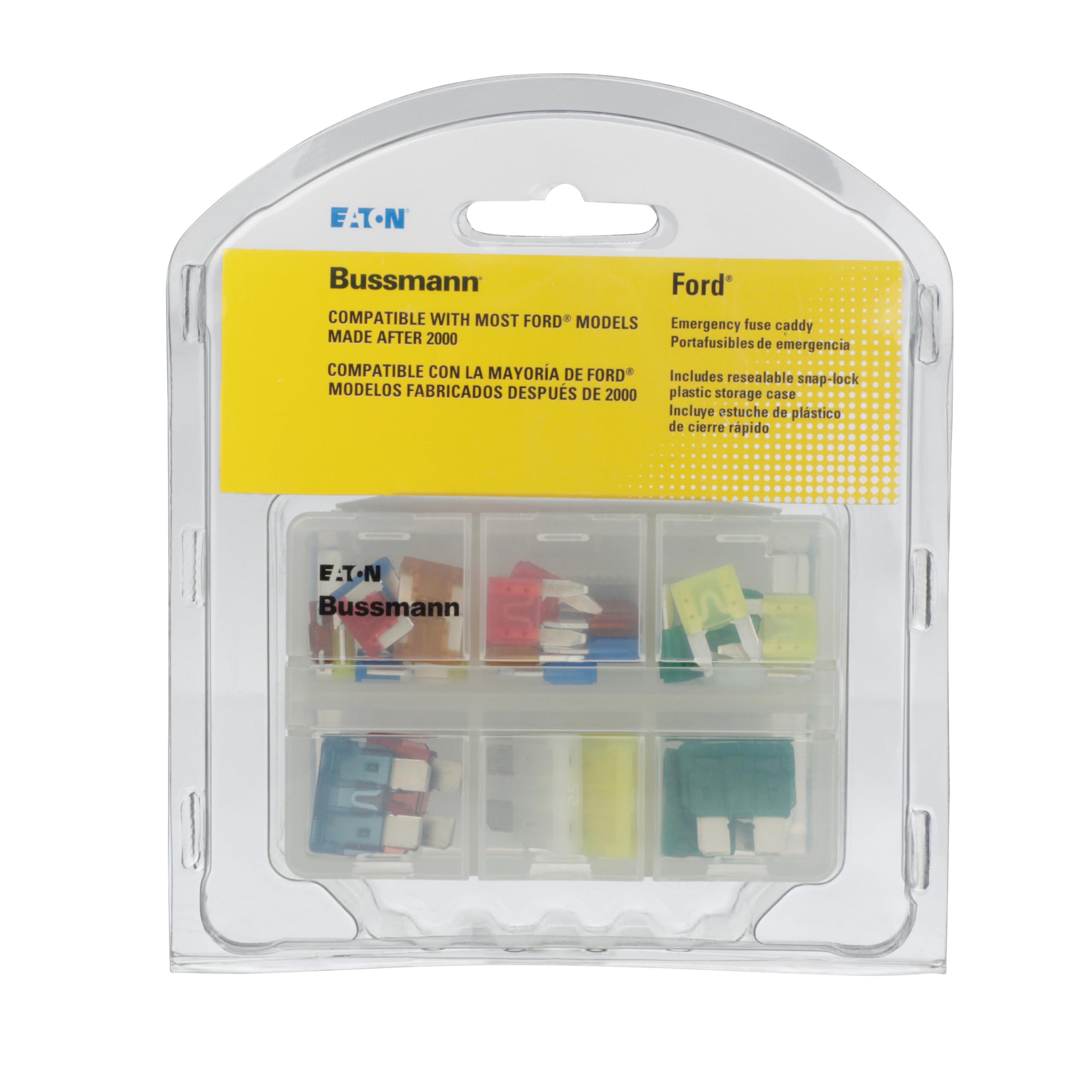 Bussmann Bp/Efc-Ford Emergency Fuse Preparedness Pack For Ford Vehicles W/24 Atc & Atm Fuses, 1 Pack