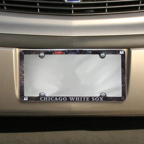 Wincraft Mlb Chicago White Sox Stadium Plastic License Plate Frame
