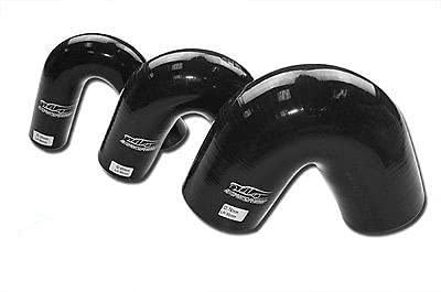 4-Ply Silicone 135 Degree Elbow Connector Joiner Turbo Hose Pipe Black 76Mm 3 Aue135-76Bk