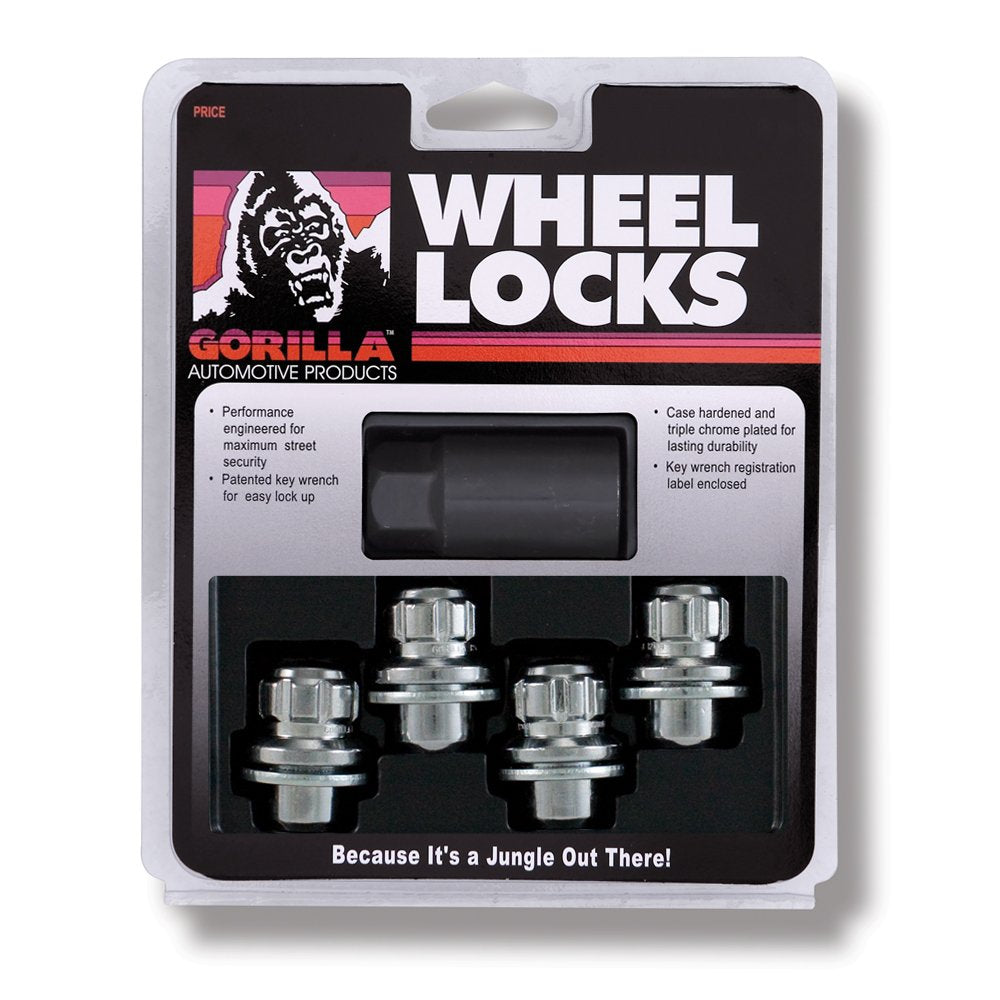 Gorilla Automotive 73631T Toyota O.E. Wheel Locks With Washer (12Mm X 1.50 Thread Size)