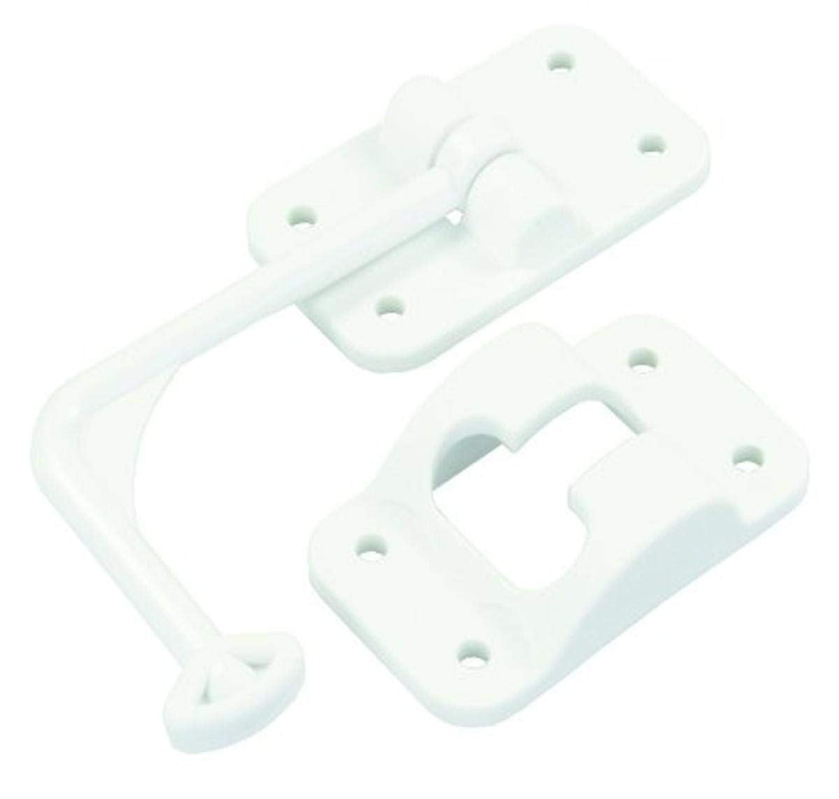 Jr Products 10605 Plastic 90° T-Style Door Holder - Polar White, 6