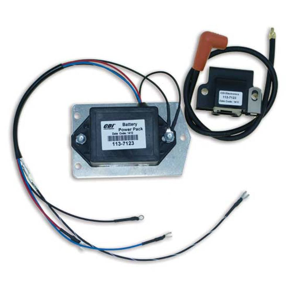 Cdi Electronics 113-7123 Johnson/Evinrude Battery Power Pack - 3 Cyl (1968-1972)