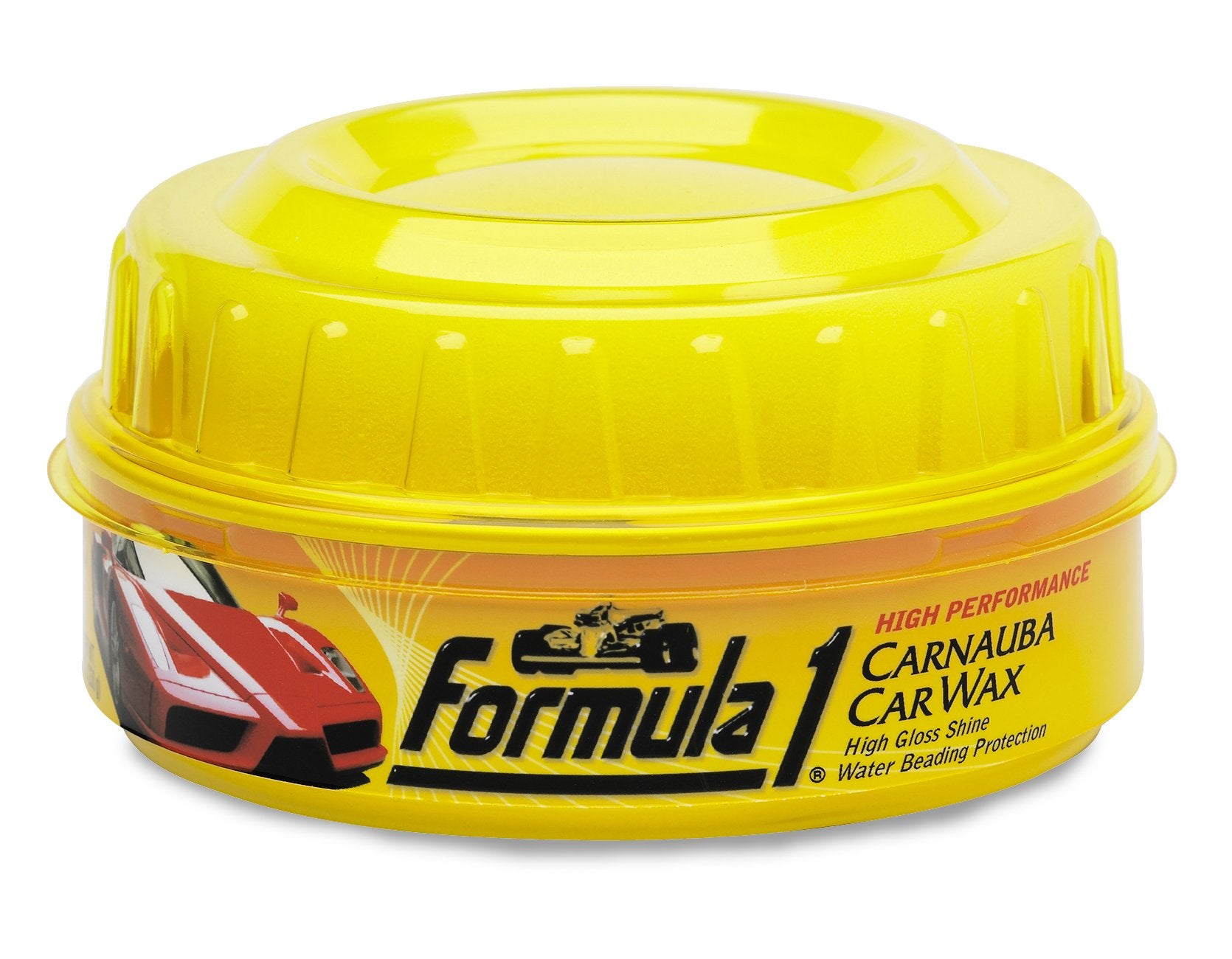 Formula 1 Carnauba Car Wax Paste - High-Gloss Shine - Polish For Car Detailing To Shine & Protect – Remove Haze And Paint Swirls W/ Micropolishing Agents – Car Cleaning Supplies (8 Oz)