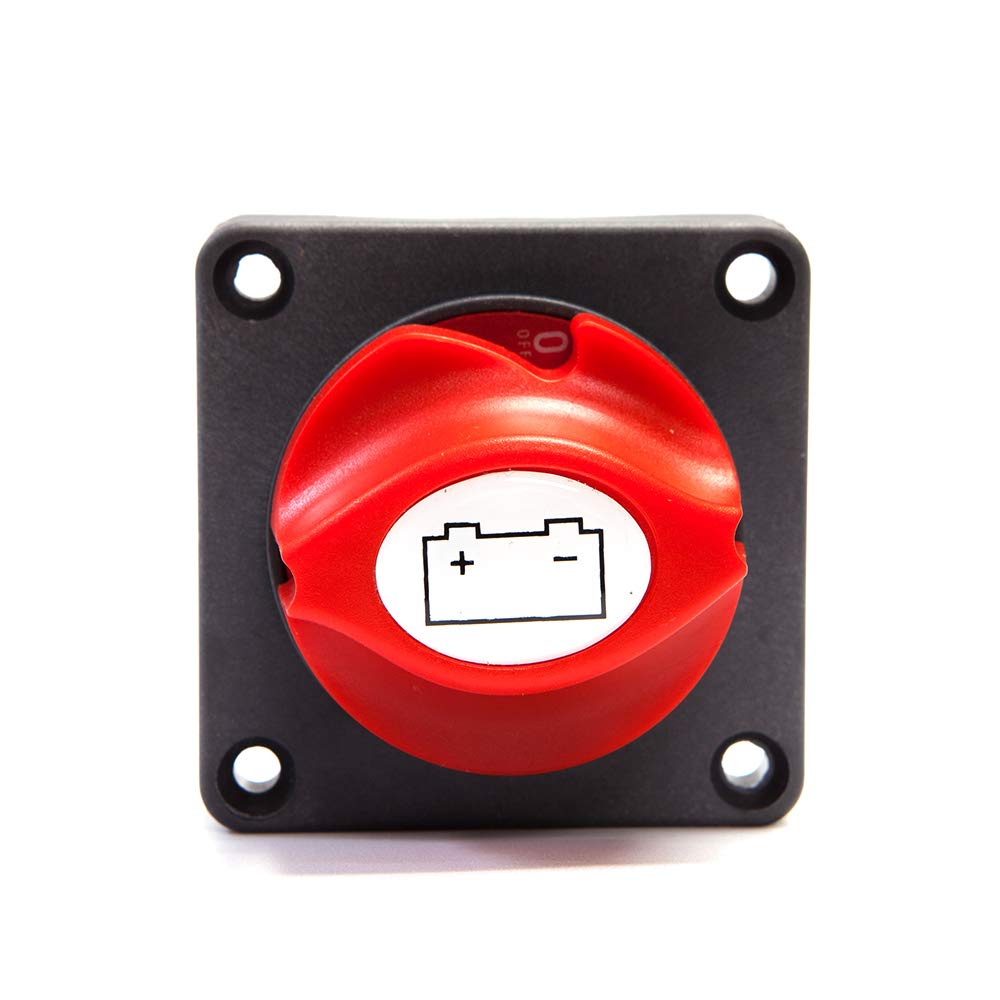 Battery Switch For Marine Boat Rv Atv Vehicle 6V 12V 48V 60V Battery Disconnect Master Isolator Switches Heavy Duty Waterproof Cut Off Shut Off Disconnect