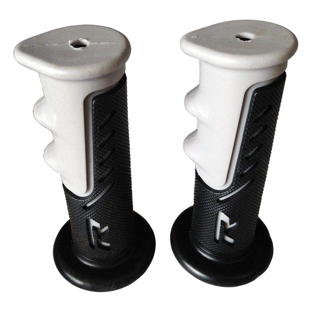 Httmt Xh4077- Atv Watercrafts Inchesr Inches Engraved Gel Grips Gray Compatible With Atv Quad Yamaha Kawasaki Polaris Seadoo Bombardier Jet Ski Foreman Recon Rincon