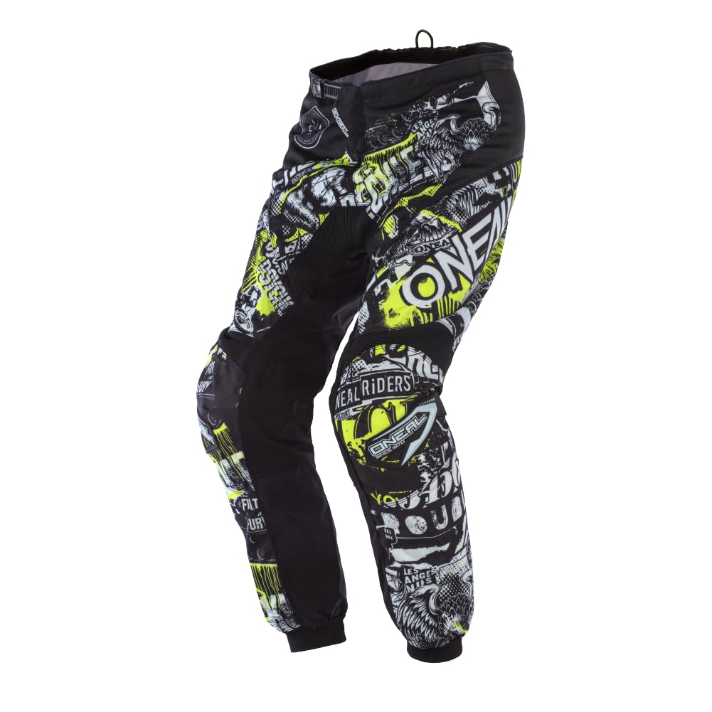 Oneal 2021 Element Attack Pants - Black/Hi-Viz - 34