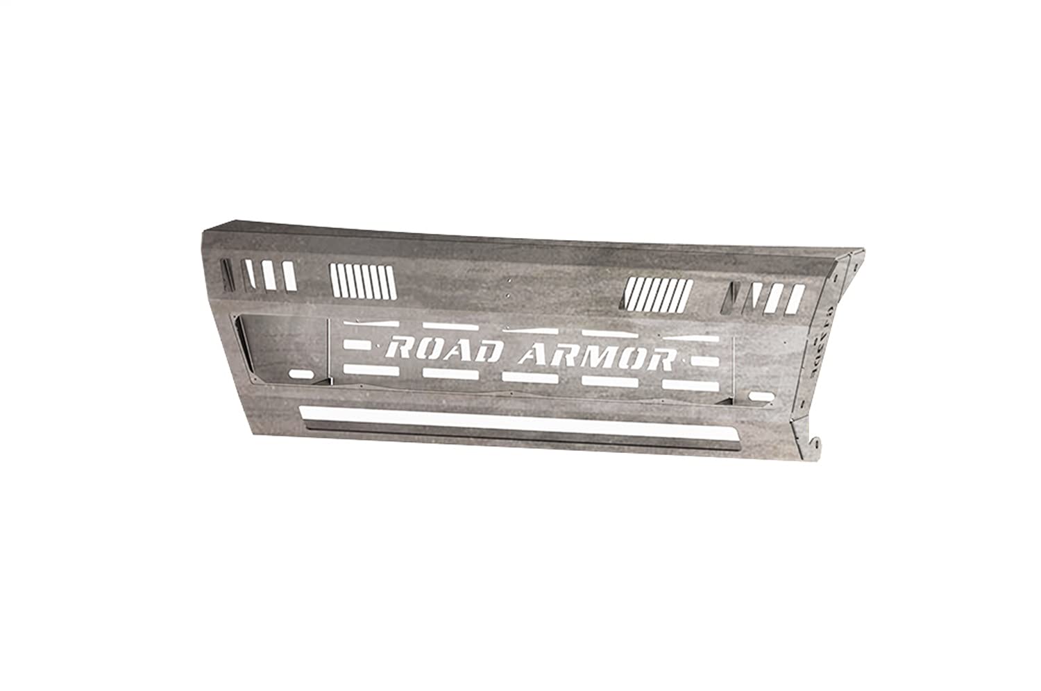 Road Armor 2152Dfa Identity Front Bumper Components; Center Section Smooth; Standard; Raw Steel;