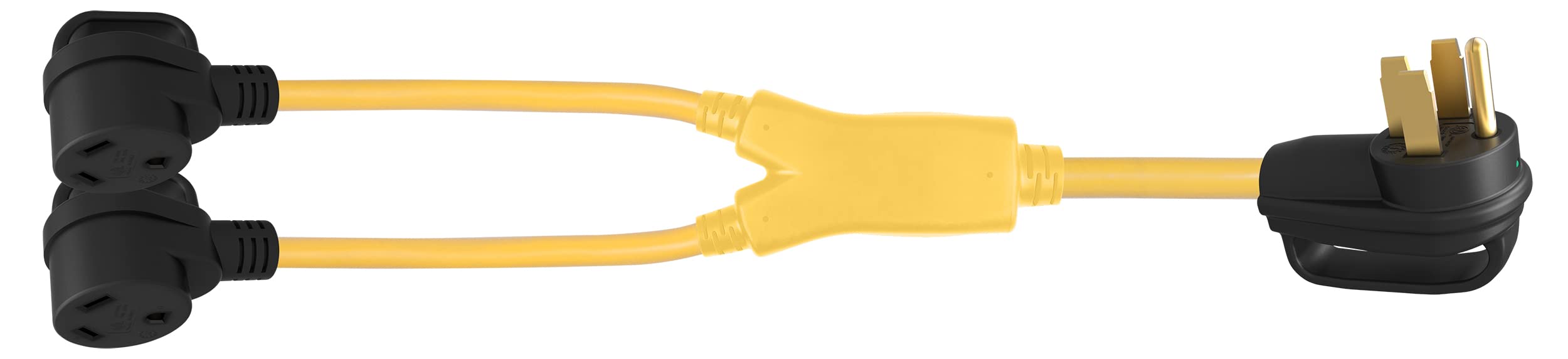 Weekender By Parkpower 503030Ya 50A Male To (2) 30A Female Rv Y Adapter