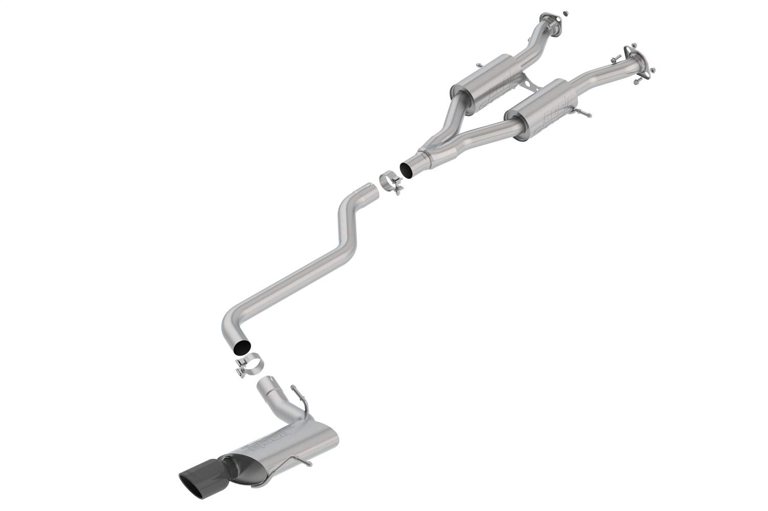 Grand Cherokee 2014 2018 Cat Back Exhaust S Type