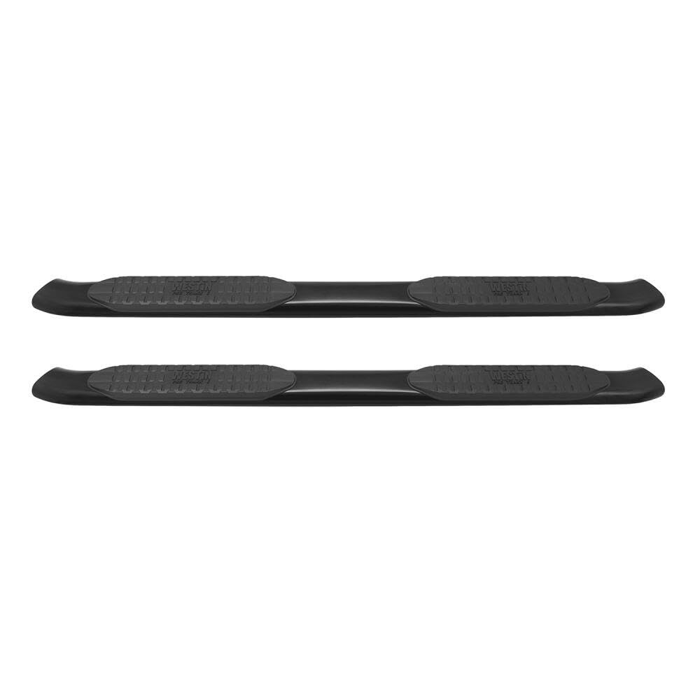 Westin 21-51335 Pro Traxx 5 Oval Nerf Bars Fits 1999-2016 F250 F350 F450 F550 Crew Cab Black Pair