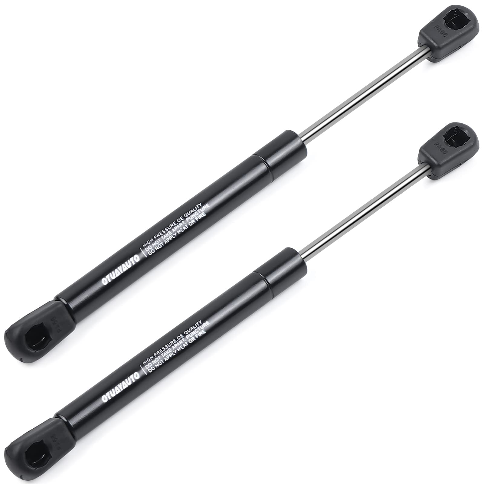 Otuayauto 10 Inch Gas Strut - 178N/40Lbs Universal Lift Support - C1609322 Gas Shocks For Tool Box Shock, Truck Cap Strut, Hydraulic Door Hinge, Cabinet Gas Strut, Rv Door Strut