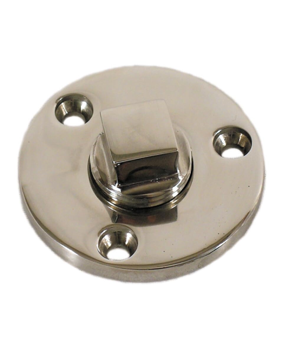 Whitecap Ind Whitecap 6351C Stainless Steel Garboard Drain Plug - 1/2 Ipt