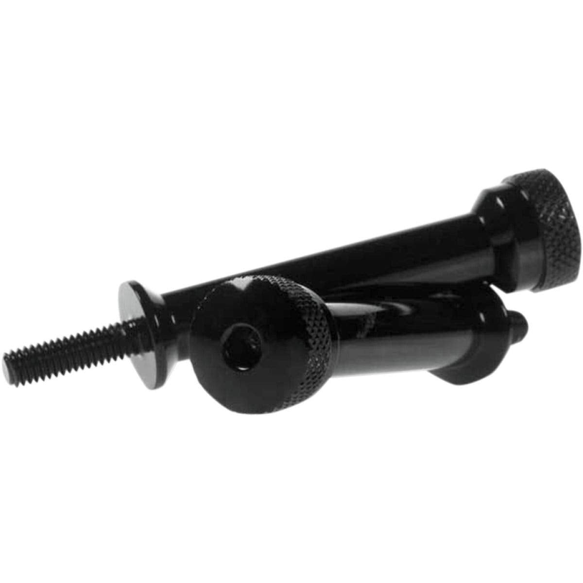 Britishcustoms 02-15 Triumph Bonne: British Customs Quick Release Seat Screws (Black)