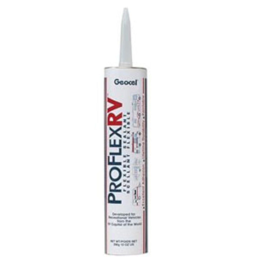 Geocel 28127V Pro Flex Bright White Rv Flexible Sealant - 10 Oz.