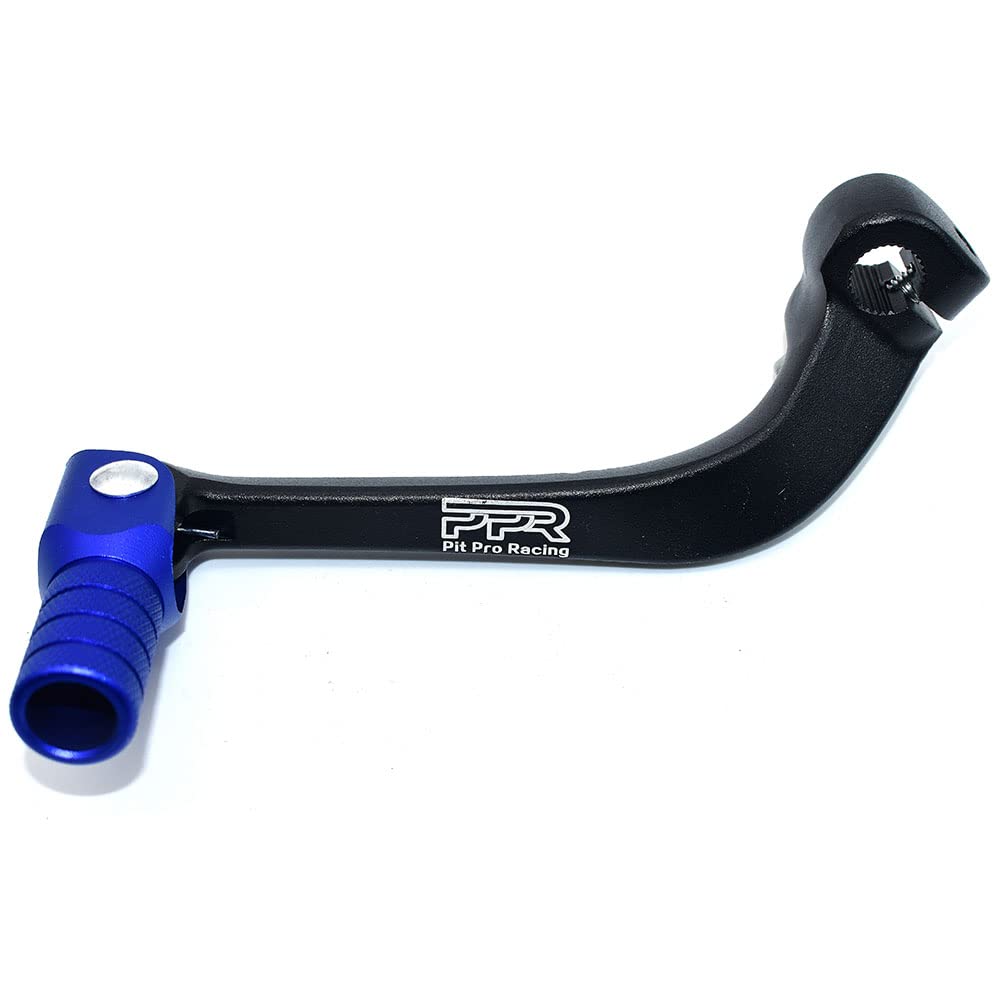 Gear Shift Lever, Alloy Aluminium Gear Shifter Lever Fits For Motorcycle Bse Crf 110 Ttr 125 Motorcycle 50Cc 110Cc 250Cc Dirt Pit Bike(Black&Blue)