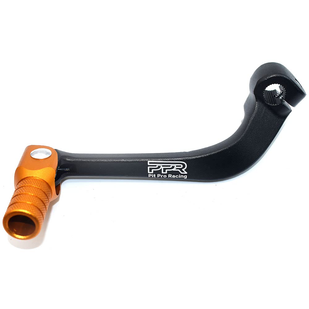 Gear Shift Lever, Alloy Aluminium Gear Shifter Lever Fits For Motorcycle Bse Crf 110 Ttr 125 Motorcycle 50Cc 110Cc 250Cc Dirt Pit Bike(Black&Golden)