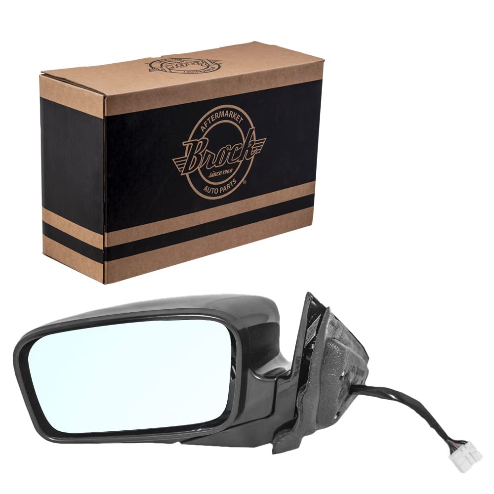 Brock Replacement Drivers Power Side View Mirror Heated Memory Compatible With 2004-2006 Tl 76250Sepa01Zb