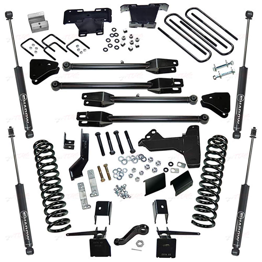 Superlift Front And Rear Shock Absorbers Lift Kit Component Box