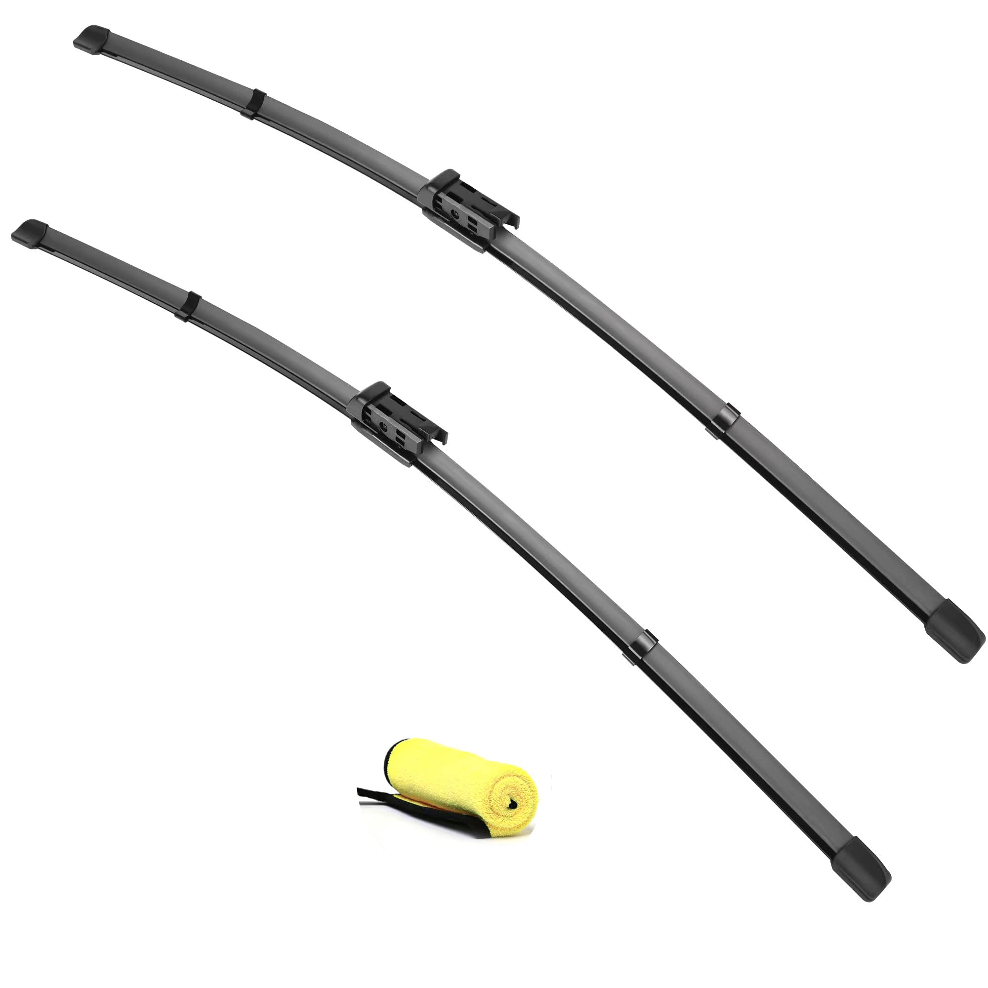 Windshield Wipers 24+20(Top Lock 16Mm,Set Of 2) Replacement For Audi A4 A5 S4 Q3 Q5 Sq5 S5 Rs5 2009-2020 Premium All-Season Automotive Windshield Wiper Blades