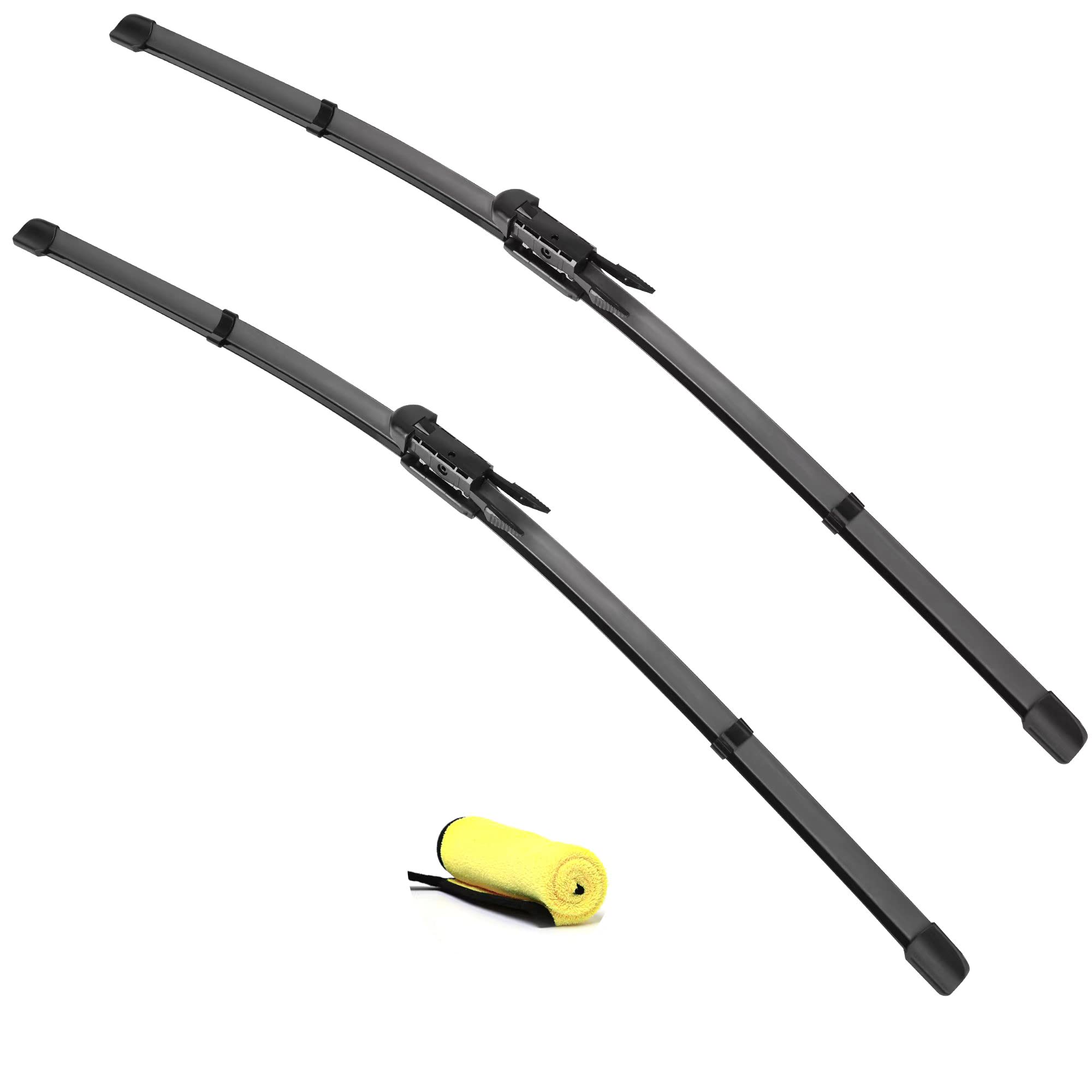Windshield Wipers 22+22(Pinch Tab,Set Of 2)Replacement For Gmc Sierra 2008-2013, Gmc Yukon 2007-2013,Chevrolet Mercedes-Benz Cadillac Escalade 2007-2013 Cadillac Escalade Esv