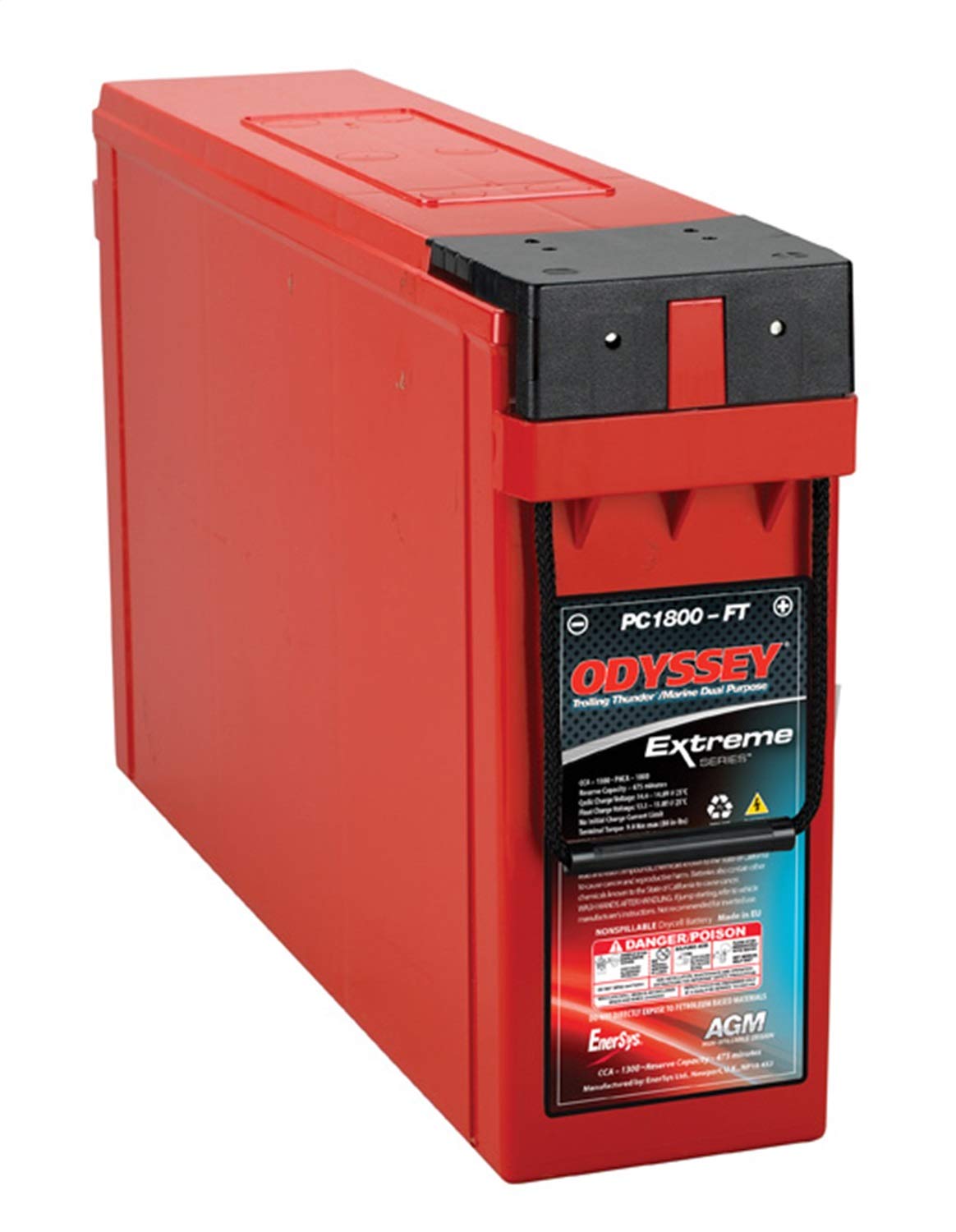 Odyssey Battery Pc1800-Ft Marine Battery 1800 Phca