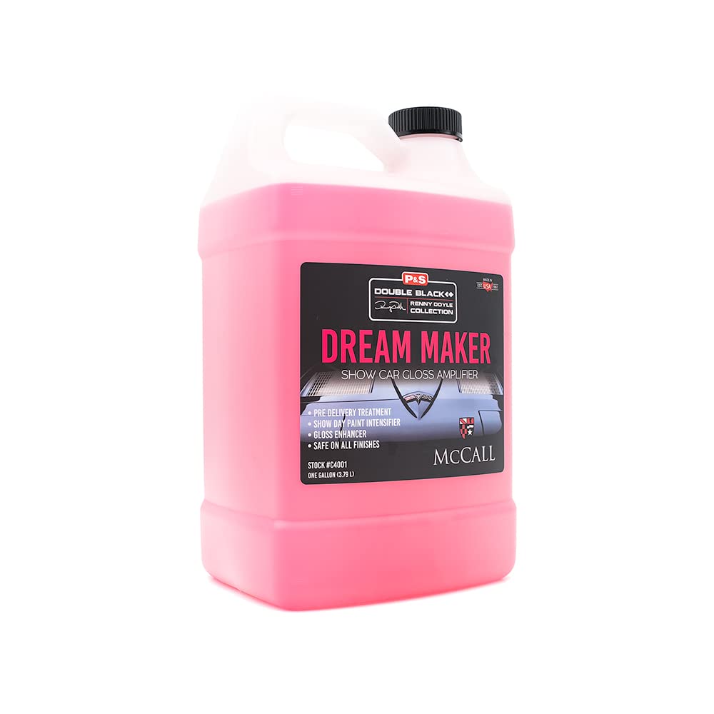 P & S Professional Detail Products Dream Maker - Show Car Exterior Gloss Amplifier Spray; Safe & Effective On Single Stage Or Clear Coated Paint; Ultimate Protection For Vehicle Finish - 1 Gallon