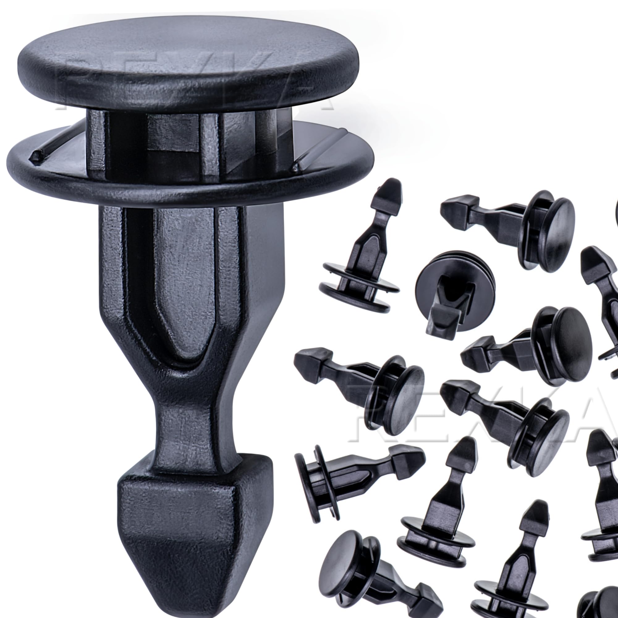 Rexka 20Pcs Striker Engine Cover Retainer Clip Compatible With Honda 91547-Tz5-A02 Honda Odyssey, Pilot & Ridgeline Acura Mdx, Rdx & Tlx 91547Tz5A02