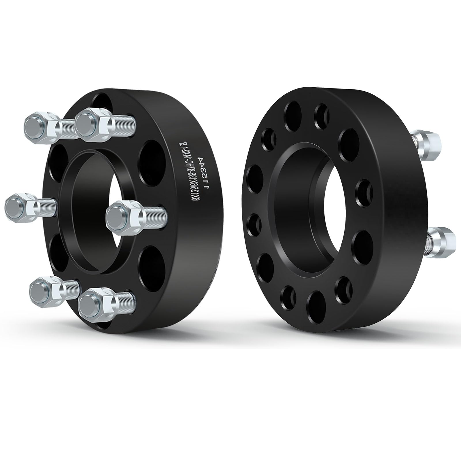Ocpty 2Pcs 6X135 To 6X135 Wheel Spacers 1.5 Inch 14X2 Studs 87Mm Hub Bore Forged Hub Centric Wheel Spacers 6 Lug Fit For Expedition For F-150 For Mark Lt For Navigator