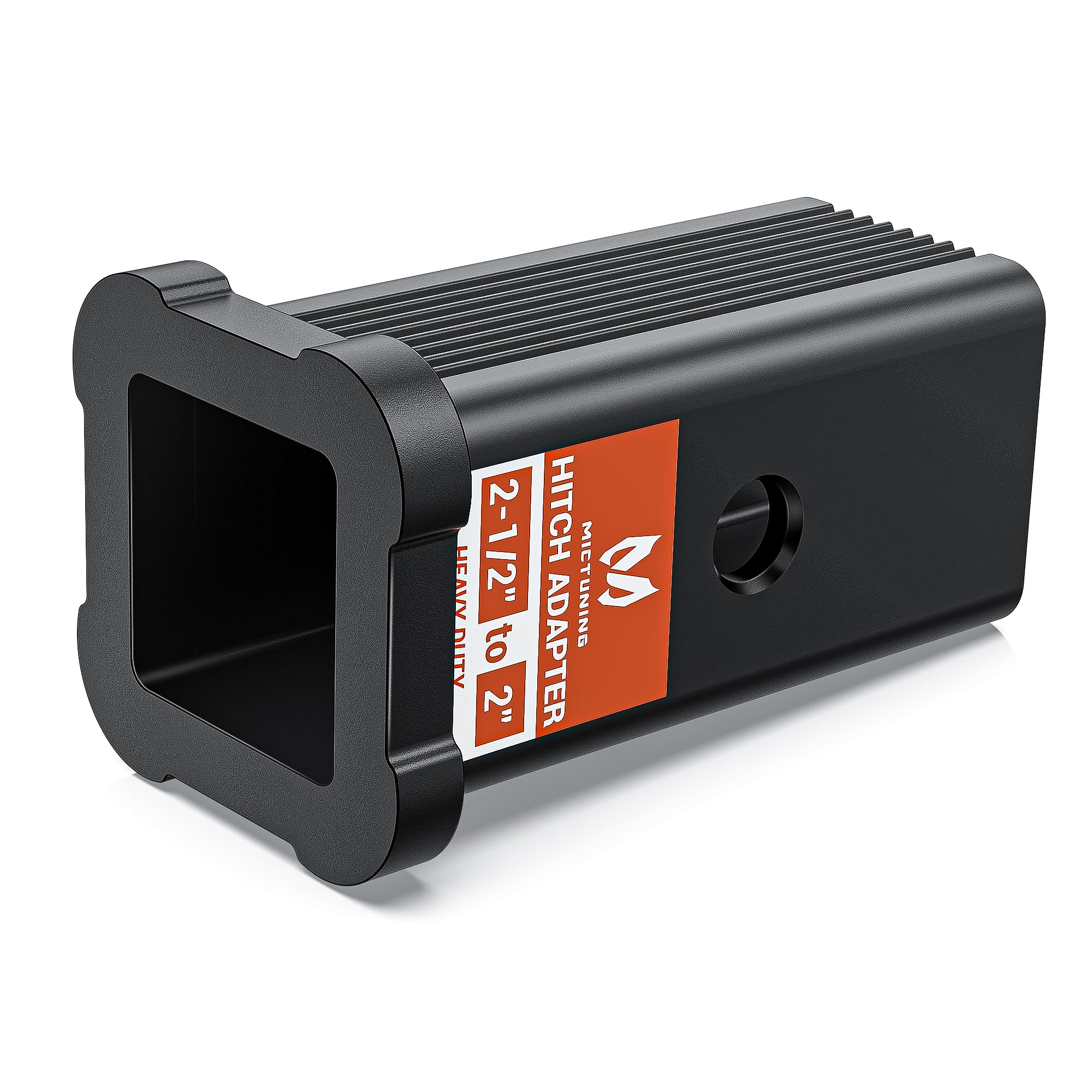 Mictuning 2-1/2 Inch Class V To 2 Inch Class Iii And Iv Trailer Hitch Receiver Adapter Reducer 2.5 Inches To 2 Inches Sleeve Convertor