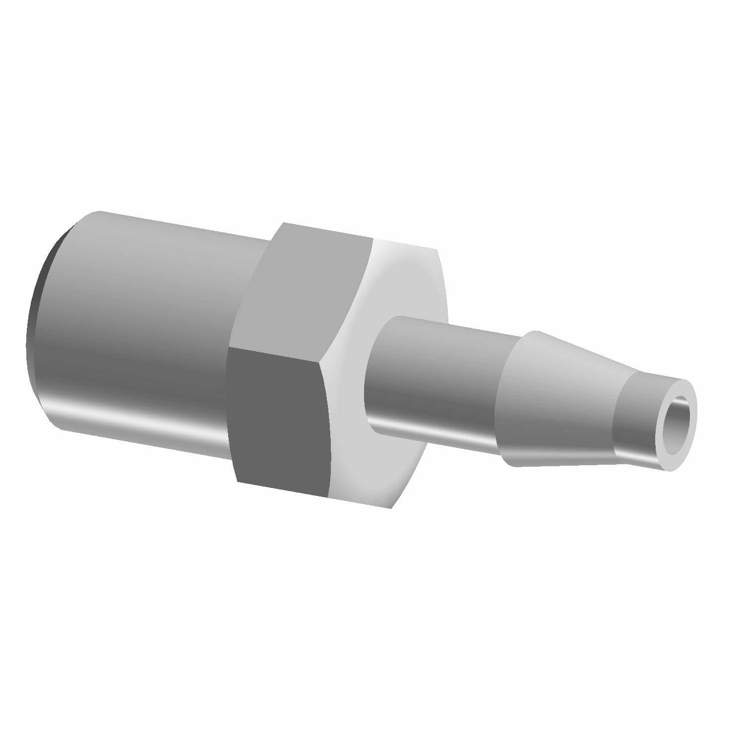 Polaris Snowmobile Fitting Hose, Genuine Oem Part 7052127, Qty 1