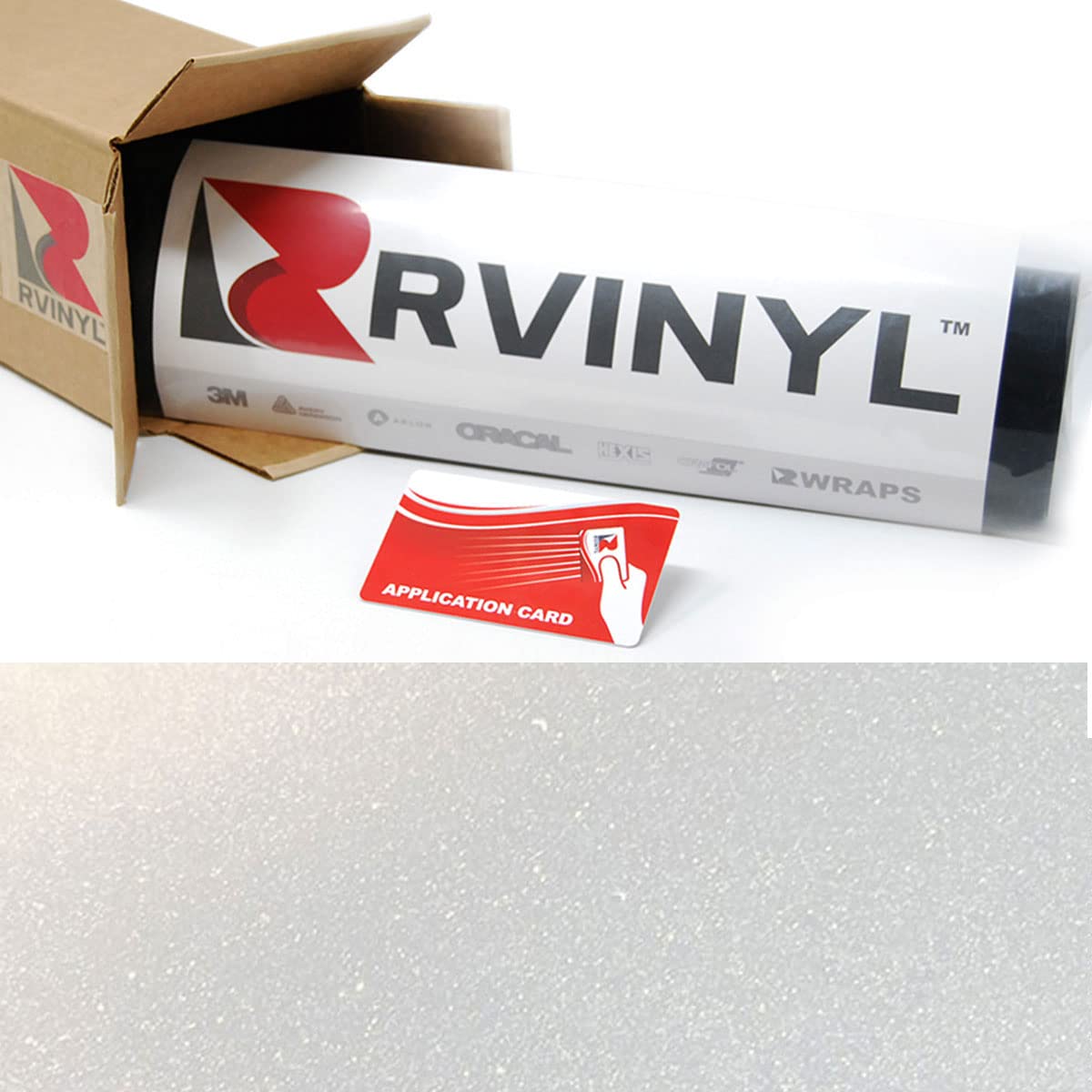 3M 2080 Sp240 Satin Frozen Vanilla 5Ft X 20Ft W/Application Card Vinyl Vehicle Car Wrap Film Sheet Roll
