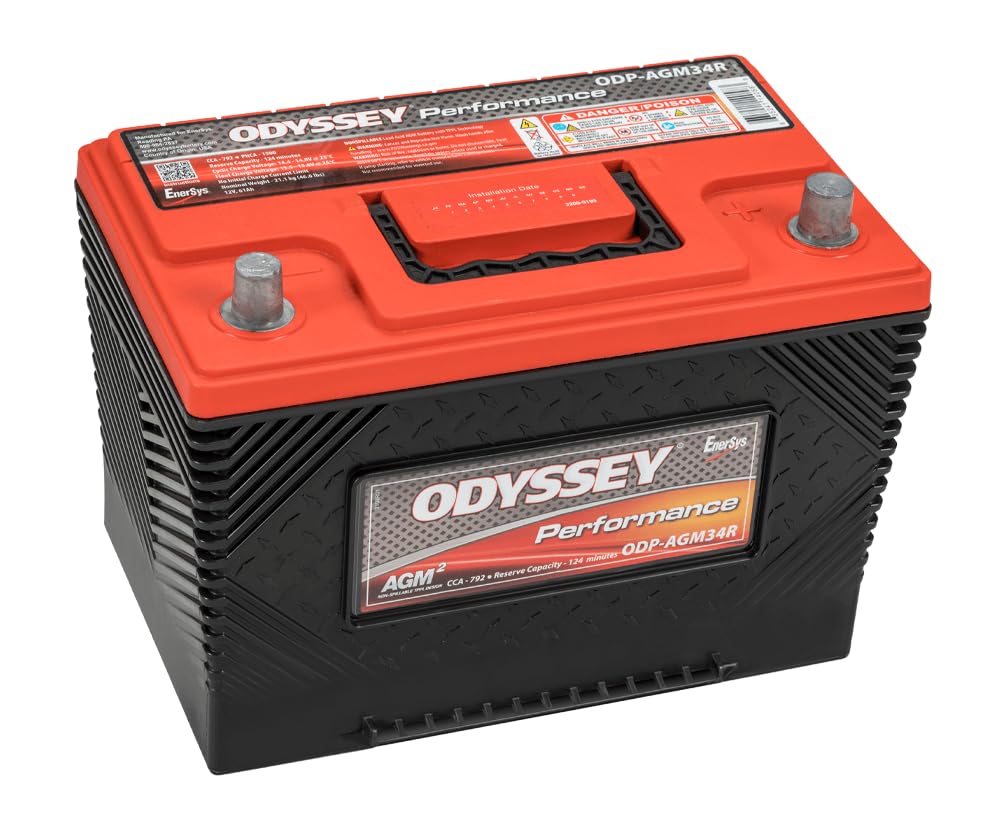 Odyssey Battery Odp-Agm34R Performance Series Agm Battery