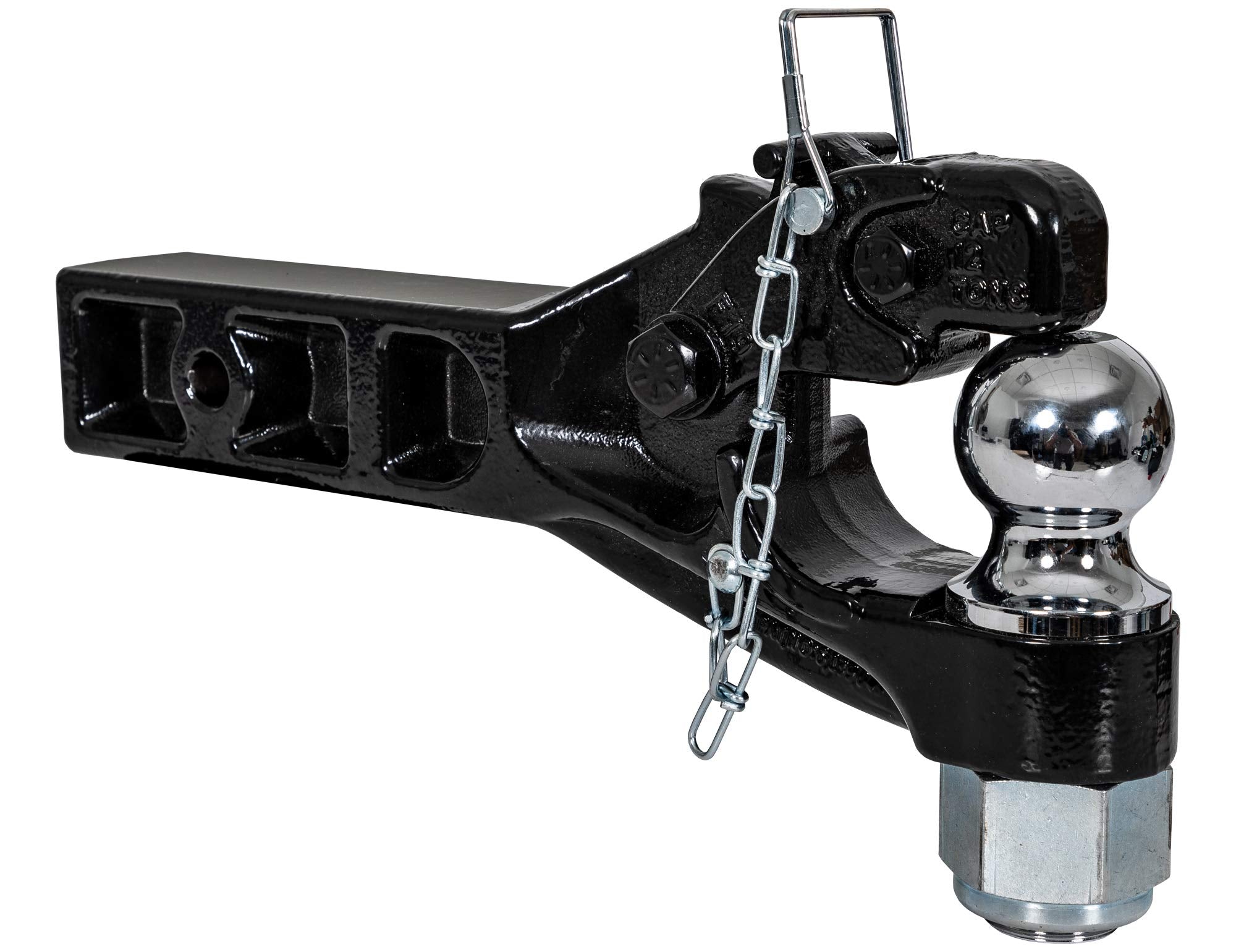 Buyers Products 12 Ton Combination Hitch - 2-1/2 Inch Receiver, 2-5/16 Inch Ball -Rm122516