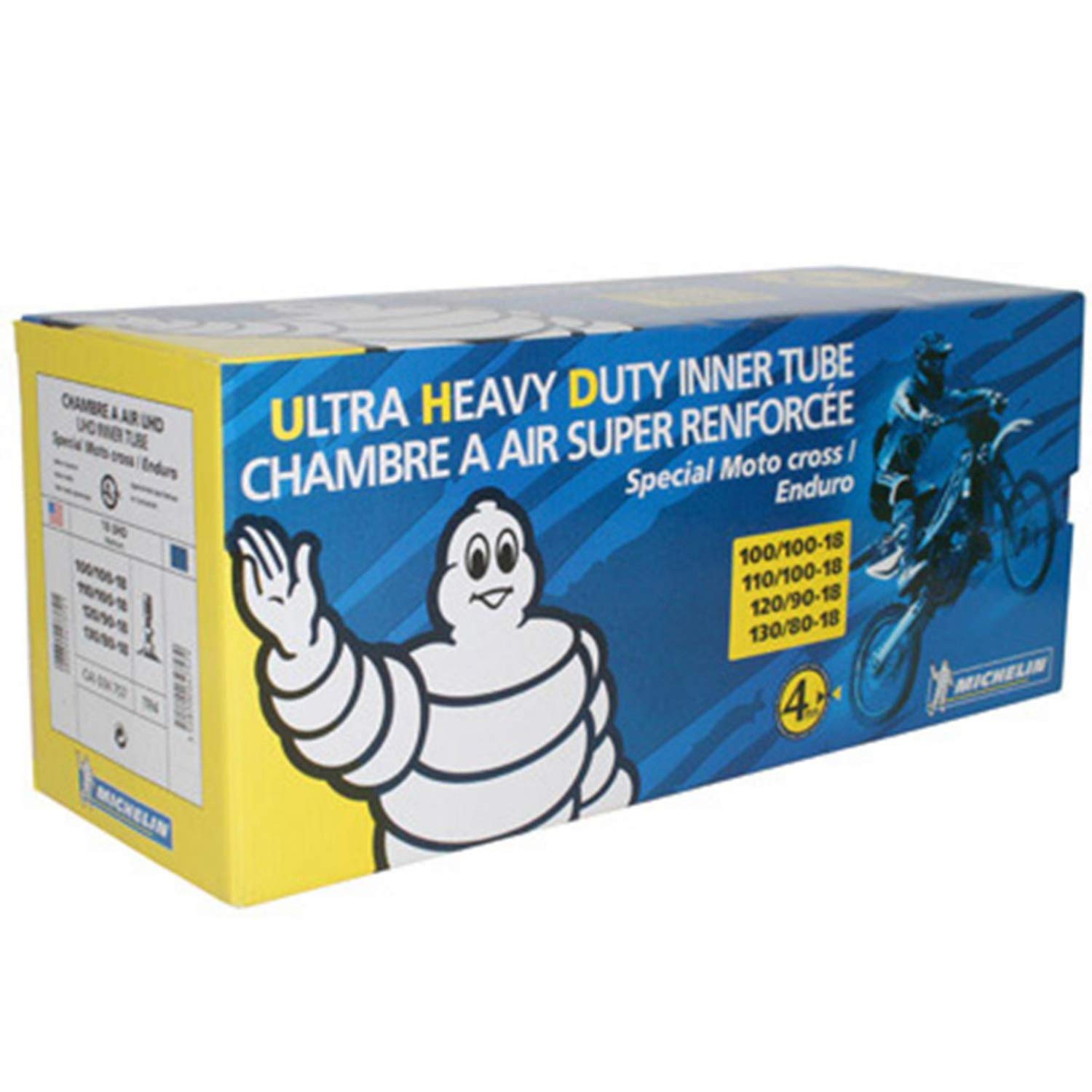 Michelin 47372 Tube 100/100-18 Ultra Hd (47372)
