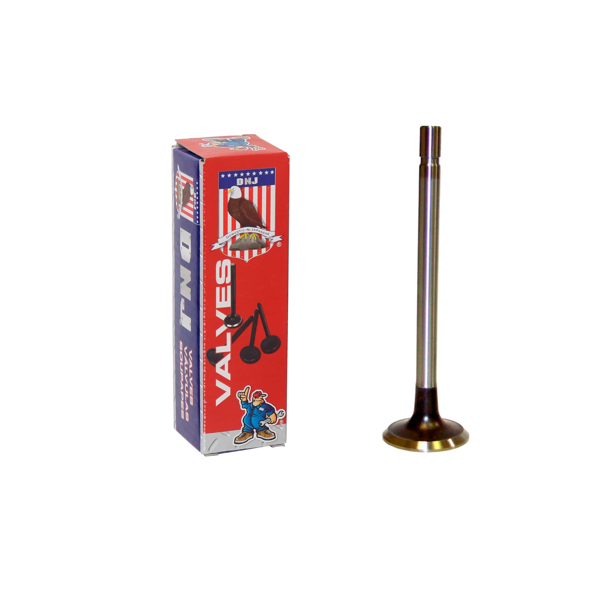 Dnj Ev4113 Exhaust Valve For 1975-2001 / Ford, Lincoln/Bronco, Capri, E-100, E-150, E-250, Explorer, F-100, F-150, F-250, F-350, Mustang/ 5.0L, 5.8L / Vin E, Vin F, Vin G, Vin H