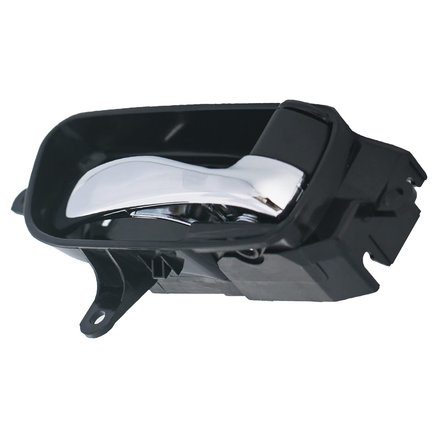 Deal Auto Electric Parts New 1Pc Passenger Right Side Black Base Chrome Lever Interior Door Handle Compatible With 13-18 Altima 4-Door Sedan 13-20 Pathfinder 15 Armada 15-20 Titan/Titan Xd/Murano