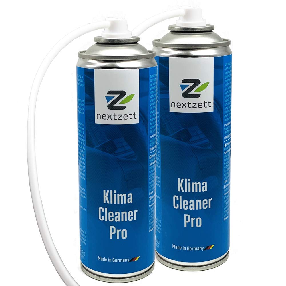 nextzett Klima-Cleaner Professional Air Conditioner Cleaner, 10 fl. oz, 2 Pack - Effective HVAC Maintenance Solution
